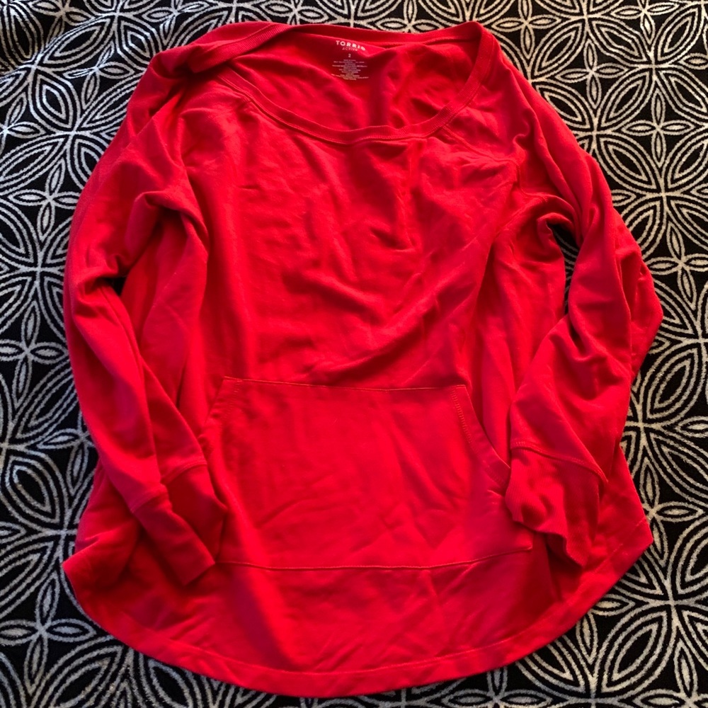 Torrid Red Sweater